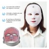 Fnbrli Máscara Led Facial De 7 Cromoterapia Elimina Acne/arrugas