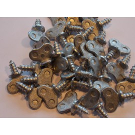 Aftermarket (25) - G.M. Dealer Style License Plate Thumb Screws Tag - 25 pieces