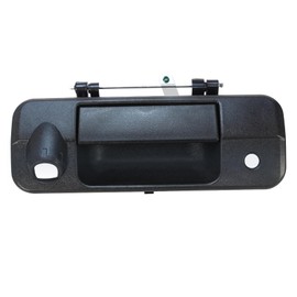 GAMPRO Tailgate Handle Liftgate Latch Handle with Rear Camera Hole, for 2007-2013 Toyota Tundra, Replaces# 69090-0C051, 690900C051, 81214