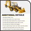 Diecast Masters 1/87 Caterpillar 450E Backhoe Loader- High Line Series