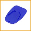 Partuto Motorcycle Kickstand Support Pad Side Stand Extension Pad Blue