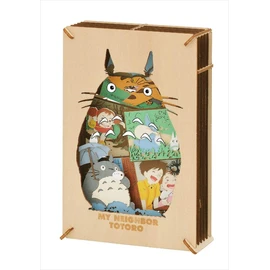 ENSKY PT-WL12 My Neighbor Totoro Paper Theater Wood Style