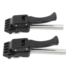 1Pair Black Badminton Stringing Clamp Tennis Flying Clamp Recket Starting Clamp Stringing Tool Accessories