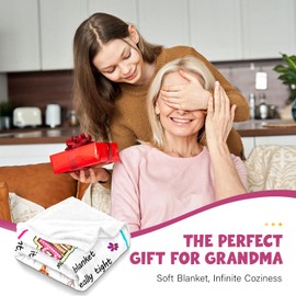 Gifts for Grandma Grandma Gifts Grandma Birthday Gifts Grandma Gifts for Christmas Grandma Mothers Day Great Gift Valentine's Day Birthday Gifts for Grandma Best Grandma Gifts Grandma Blanket 50"x60"