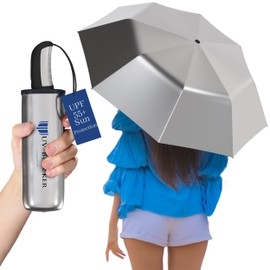 UV-Blocker Sun Umbrella UV Protection Compact - Auto Open/Close, Windproof Sun Umbrella with 55+ UPF, UV Protection, 42 Inch