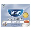 Tetley Earl Grey Decaffeinated Black Tea - 48 Tea Bags,