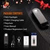 Brinyte A02 Keychain Flashlight Rechargeable 125 Lumens Mini LED Pocket