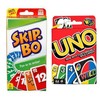 BLUEFOX TOOLS Skip Bo card game bundled with Uno card