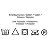 ZOLLNER Set of 20 Wash Mitts 16 x 22 cm