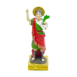 WONDERFUL 20cm Pancras of Rome St Pancratius Figure Catholic Jesus Statue Jesus Crucifixion Figure Christ Religious Ornament