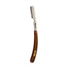 Stainless Steel Professional Barber Straight Edge Razor with 100 Count