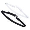 HugeDE 6 Pcs Adjustable Bow Tie Straps Neck Tie Extension