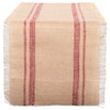 DII Jute Burlap Collection Kitchen Tabletop, Table Runner, 14x72, Double