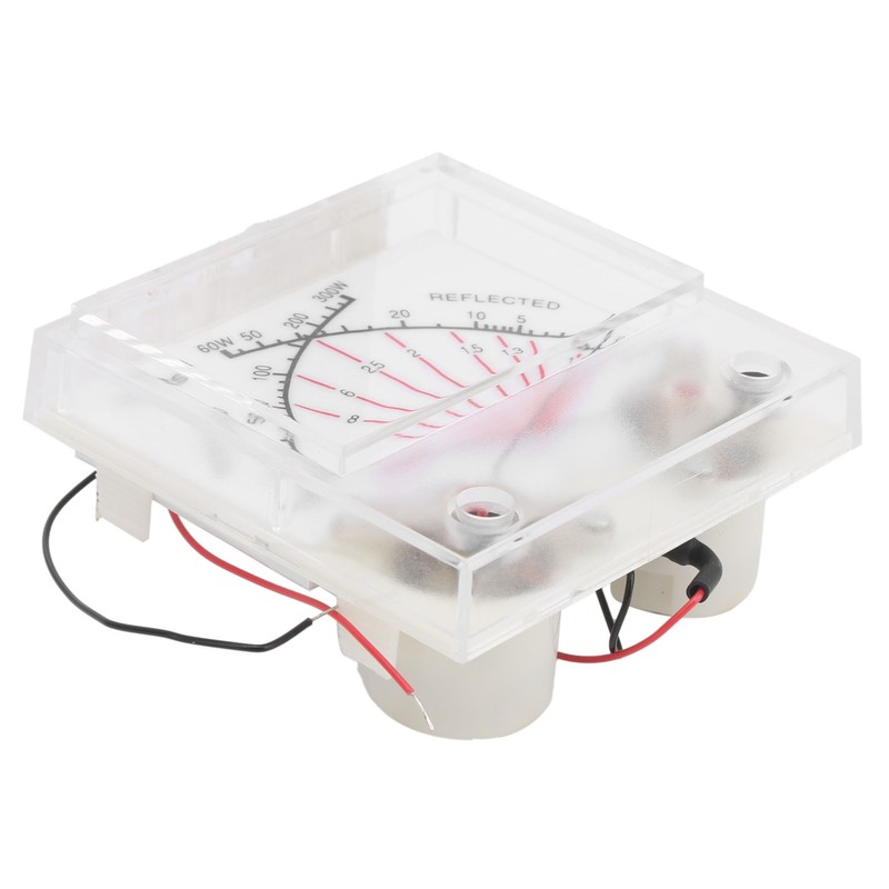 SWR/Power Watt Meter Double Needle 60/300W Power Meter Transmitter with