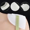 2 Pairs White Shoulder Pads 2 Pairs Black Shoulder Pads