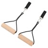Wooden Gymnastic Rings Portable Pull Up Handles Arm Strength Trainer