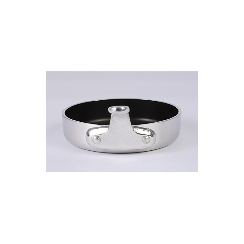 Nakao Aluminum Seisakusho N-163 Ham Egg Pan, Medium Deep Type,