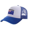 I Love Aus Australia Blue and White Trucker Cap