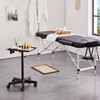 Yaheetech Rolling Salon Tray - Aluminum Trolley Cart Equipment on