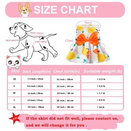 Cute Flower Girl Dog Dress Pet Clothes - Beautiful Pet Puppy Skirt Full of Flower Patterns, Perfect for Daily Wear, Holidays and Taking Photos 5 Pcs