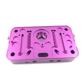 Billet Race Calibrated Carburetor Metering Block for Holley 4150 Carb Purple