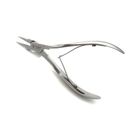 Corner Pliers Fine for Foot Care Nail Nippers Pointed Extremely Slim for Deeply Grown Nails Double-Sided Cutting Option Double-Cut 12.5 cm