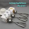 DeepCrush Ultimate Ice Cream Scoop, Heated Stainless Steel Head &