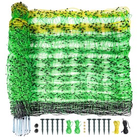 PPOLB Electric Fence Netting - 42.5" H x 164' L, Portable Movable Livestock Nets Mesh for Goats, Sheep, Hogs, Dog, All-Purpose Electric Fencing for Backyards, Homesteaders, Farms Ranches, and Gardens