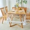 Clear PVC Tablecloth, 100% Waterproof Vinyl Table Cloth, Oil Proof