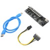 PCIE Riser Stable 8 FP Capacitors Gold Plated USB3.0 Interface