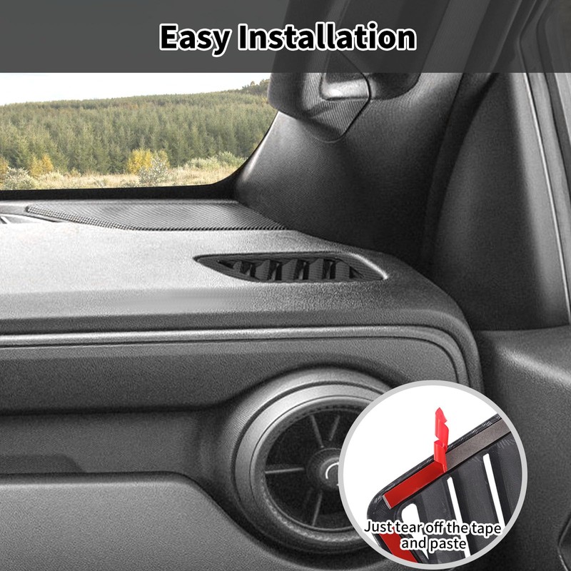 HTHE Central Control Dash Side Air Vent Cover Trim Compatible