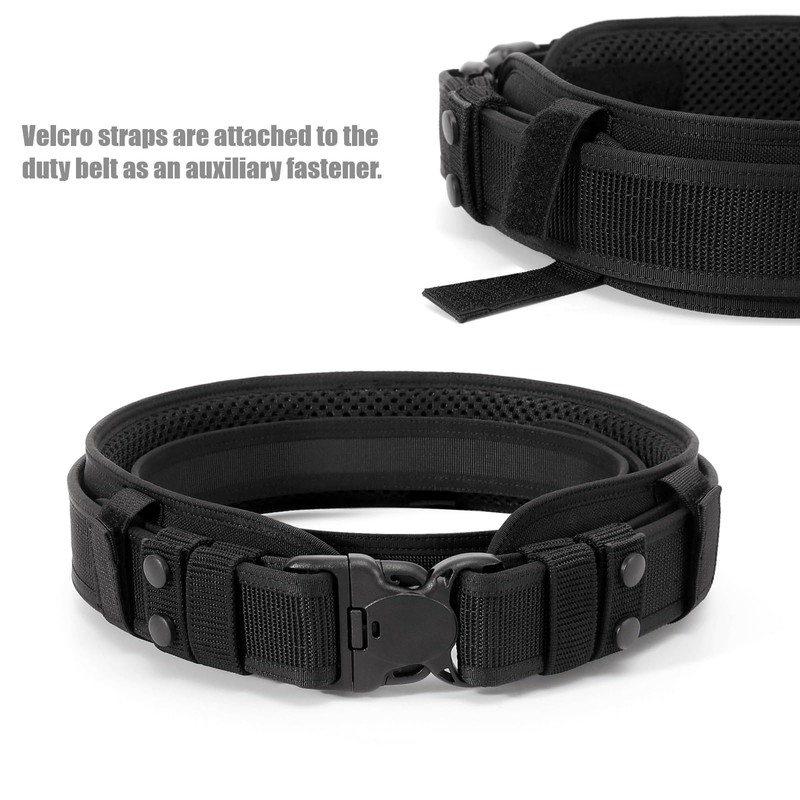 TACNEX Duty Belt Back Support Pad Law Enforcement Utility Belts
