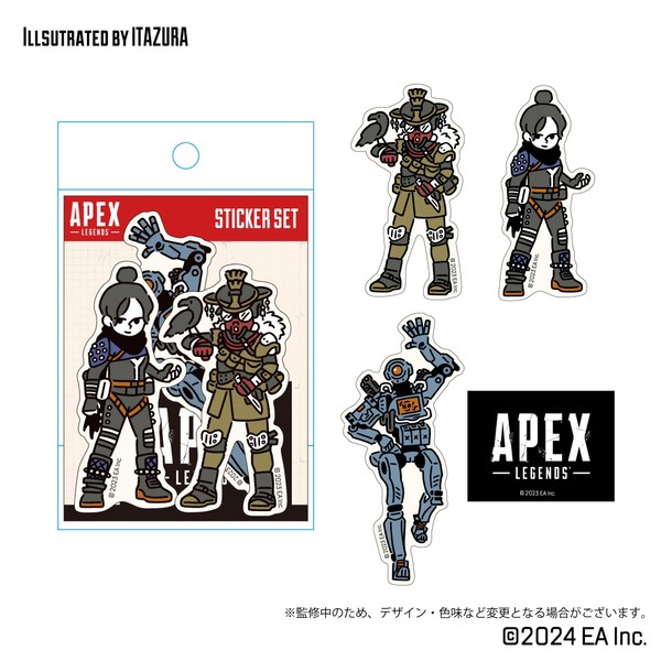 【公式ライセンス商品】Apex Legends デフォルメダイカットステッカー A