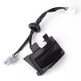 Fabelhpart 81260-2V010 Hatch Button Latch Trunk Release Switch Compatible with Hyundai Veloster 2012-2017 Rear Trunk Hatch Release Switch Buttons Outside HDL Lock Assembly Replace# 812602V010