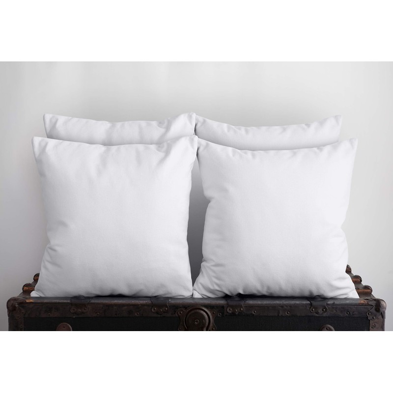 Utopia Bedding Throw Pillow Inserts (Set of 4, White), 20