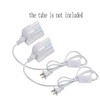 (3-Pack) T5 T8 LED Tube Power Extension Cable with On/Off
