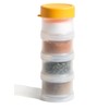 Lafuntar Tea Coffee Sugar Canisters Small for Camping, Camping Seasoning