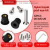 52 Pairs M4 M5 M6 Neoprene Well Nuts and Kayak