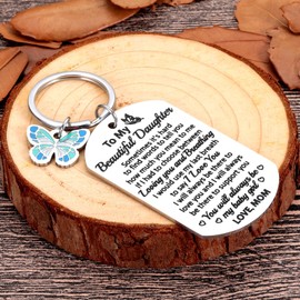 Butterfly Gifts for Women Daughter Gifts from Mom Daughter in Law Gifts Christmas Stocking Stuffers for Adult Daughter Mother Daughter Gift Bonus Daughter Gifts to My Daughter Birthday Gifts