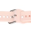 Correa de Reloj Inteligente Cuifati, Silicona Rosa, 20 mm, para