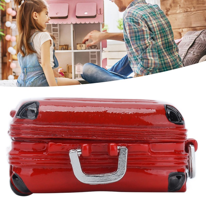 Mini Travel Hard Suitcase Cute Simulation Life Scene Dolls Travel