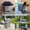 Short BBQ Grill Cover Lightweight Waterproof Outdoor Summer 72"