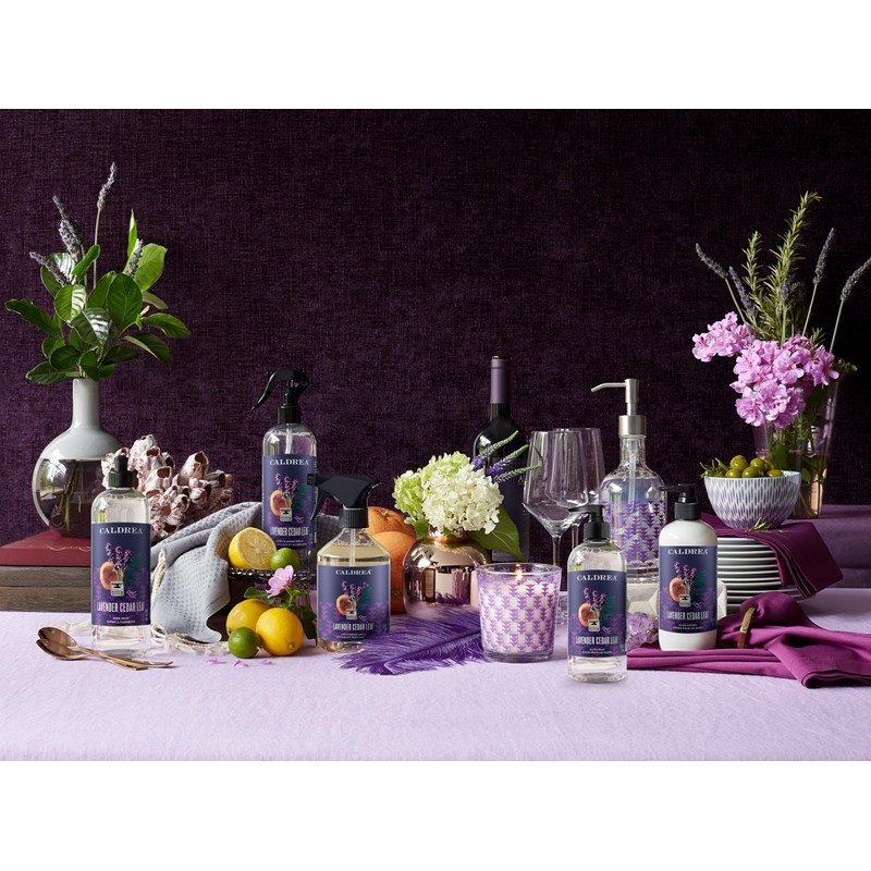 Caldrea Multi-surface Countertop Spray Cleaner, Made with Vegetable Protein Extract,