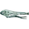 Locking Pliers Curved Jaw with Wire Cutters 5WR, 125MM Pack