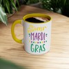 Tasse in Premium-Qualität, Gelb – Mister Mardi Gras Karneval New