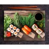 TMK Glass Chopping Board 30 x 22 cm with Spices