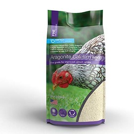 BirdNatural Aragonite Calcium Feed FINE 5LB, White (BIRD001)