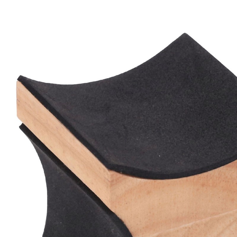 Guitar Neck Rest 2 Heights Solid Wood Support Soft Sponge