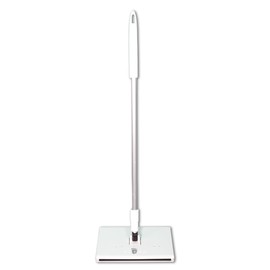 Tap mopper, tap and set the cloth. As seen in the media