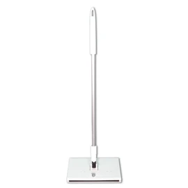 Tap mopper, tap and set the cloth. As seen in the media